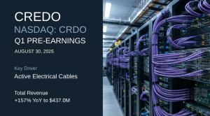 Credo Technology CRDO Q1 27 Pre Earnings
