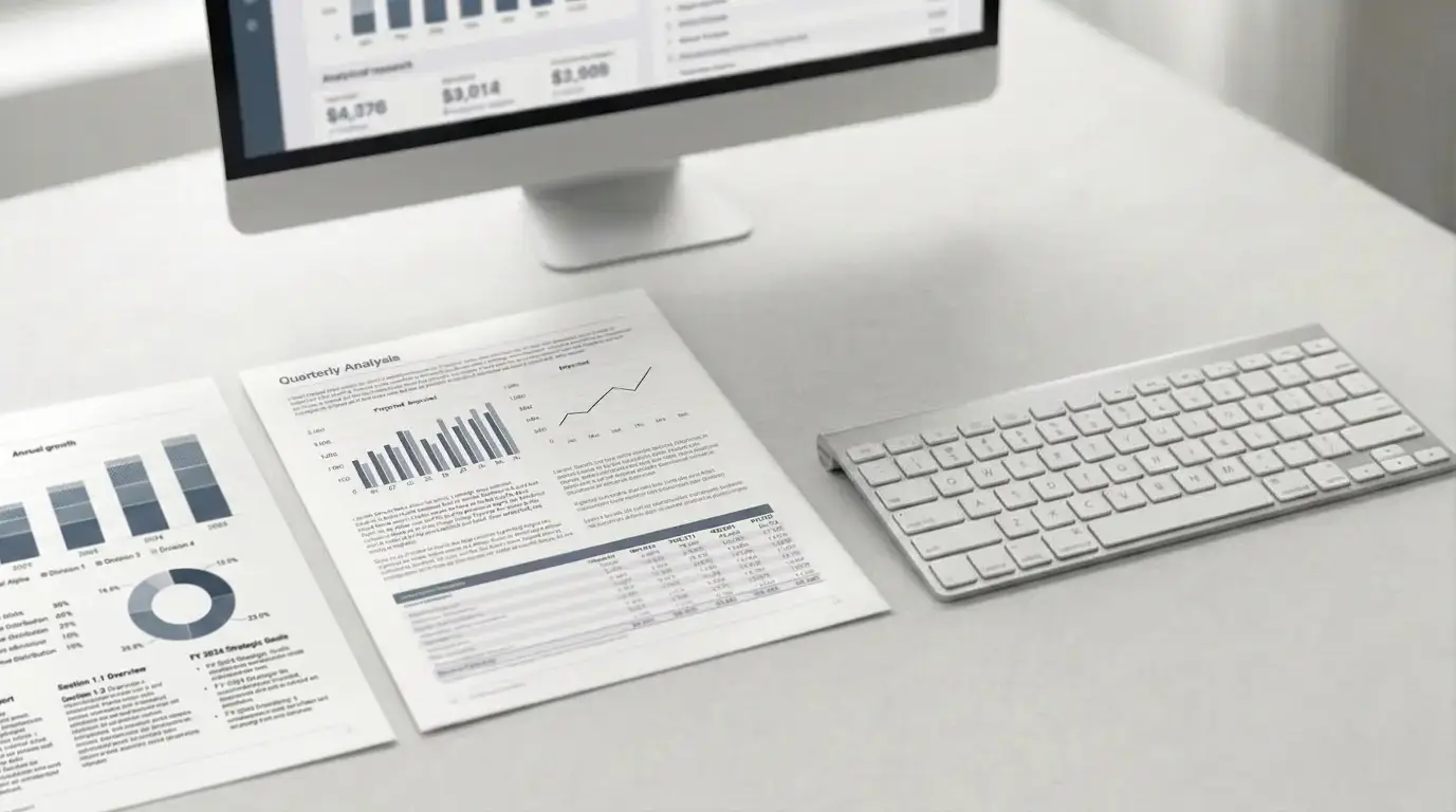 Pre earnings note company quarterly analysis