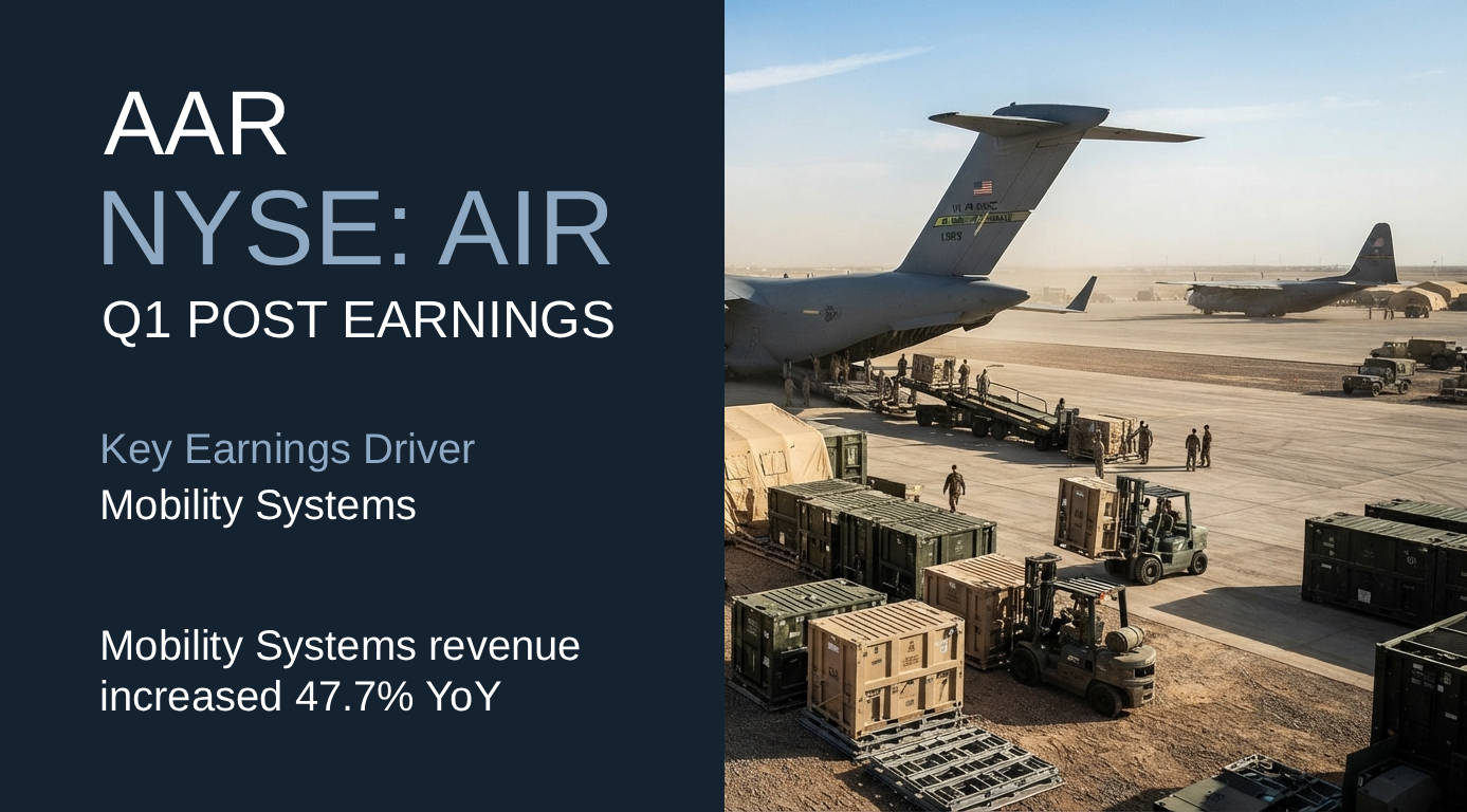 AAR q1 27 post earnings