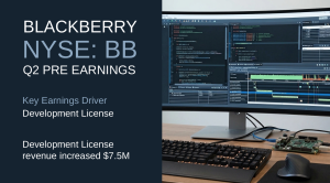 BlackBerry BB Q2 27 pre earnings