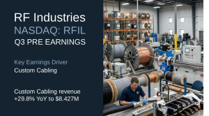 RF Industries q3 26 pre earnings