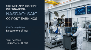 Science Applications International SAIC q2 post earnings