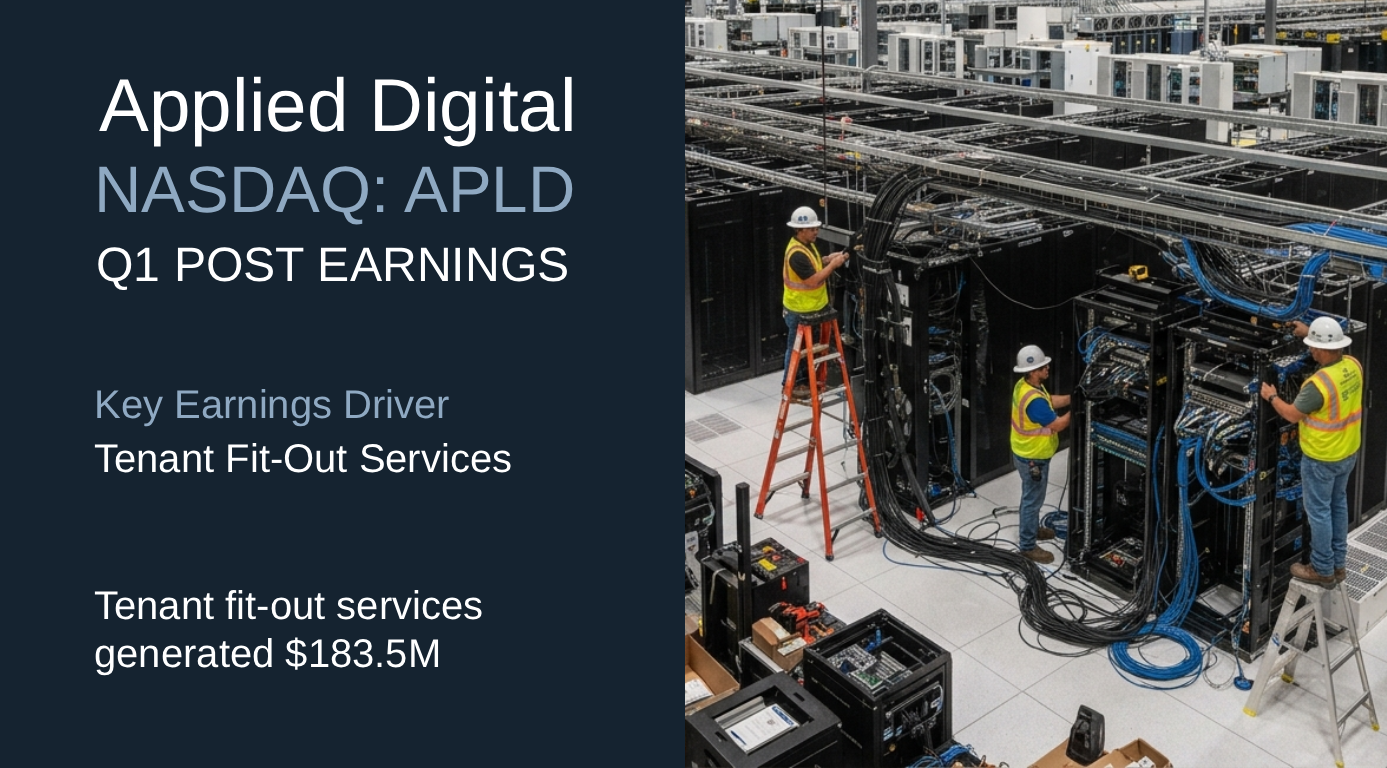 Applied Digital APLD Q1 27 Post Earnings